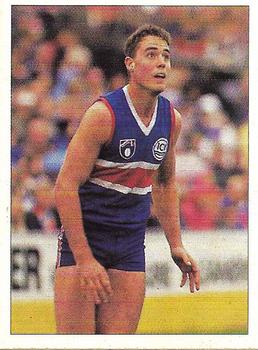 1992 Select AFL Stickers #120 Justin Charles Front